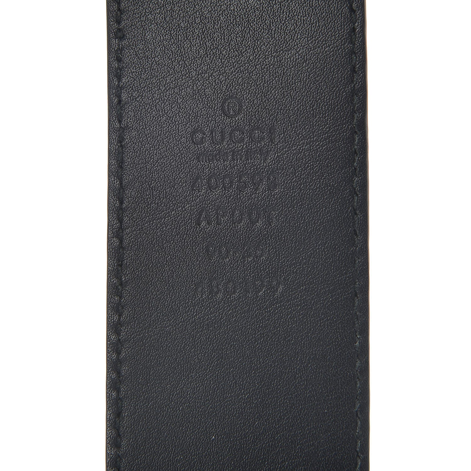 Gucci Calfskin Double G 40mm Belt 90 36 Black 7 of 8