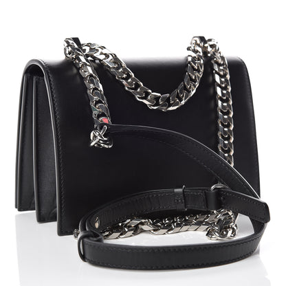 Alexander McQueen Calfskin Knuckle Crossbody Black 3 of 9