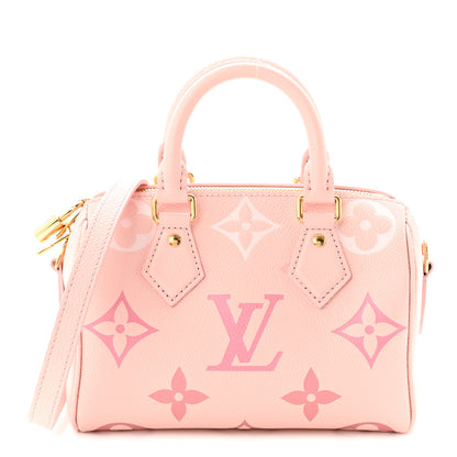 Louis Vuitton Empreinte Monogram Giant Speedy Bandouliere 20 Degrade Rose Pink 1 of 11