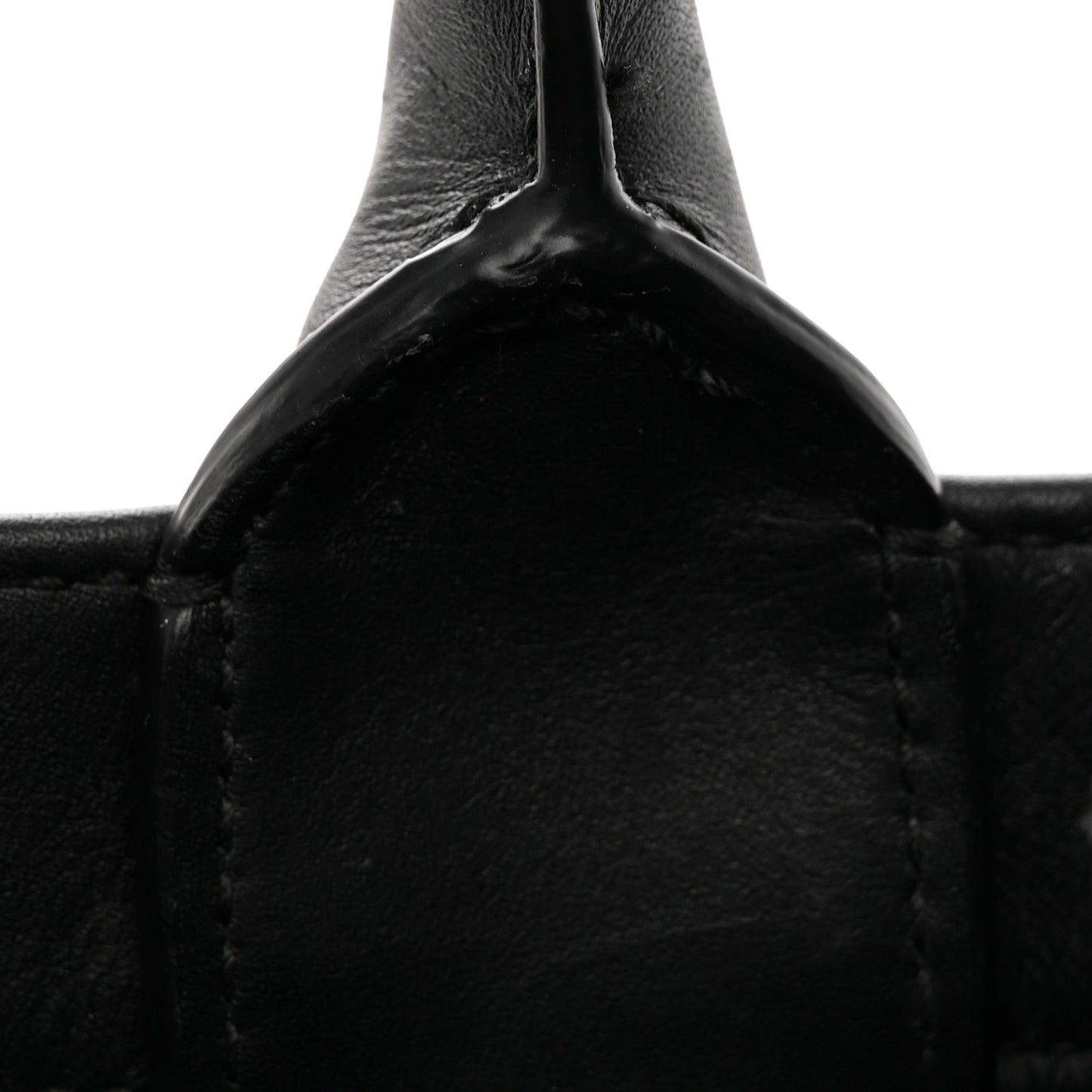 Calfskin Embossed Medium Book Tote Black