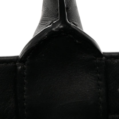 Christian Dior Calfskin Embossed Medium Book Tote Black 13 of 13