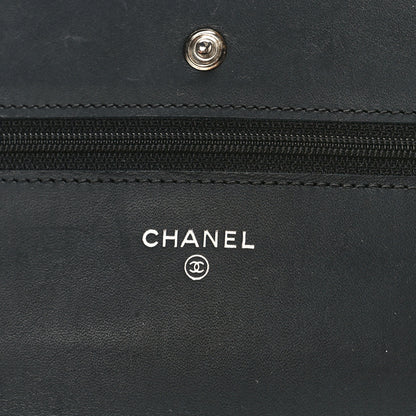 Chanel Caviar Timeless CC Wallet on Chain WOC Black 7 of 10
