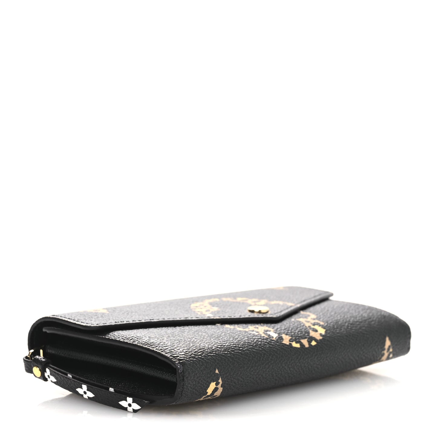 Monogram Giant Jungle Sarah Wallet Black