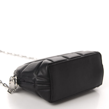 Bottega Veneta Padded Nappa Mini Half Moon Bag Black 4 of 9