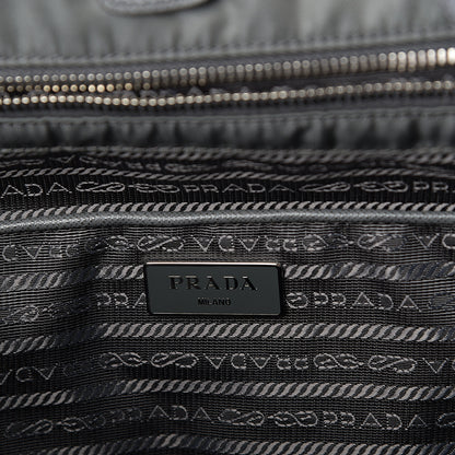 Prada Tessuto Nylon Saffiano Tote Ardesia 5 of 8