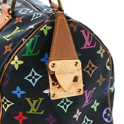 Louis Vuitton Monogram Multicolor Speedy 30 Black 16 of 29