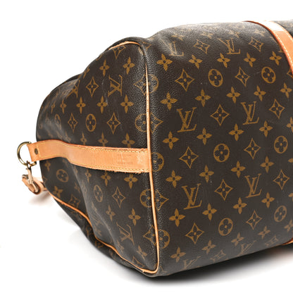 Louis Vuitton Monogram Keepall Bandouliere 55 7 of 9