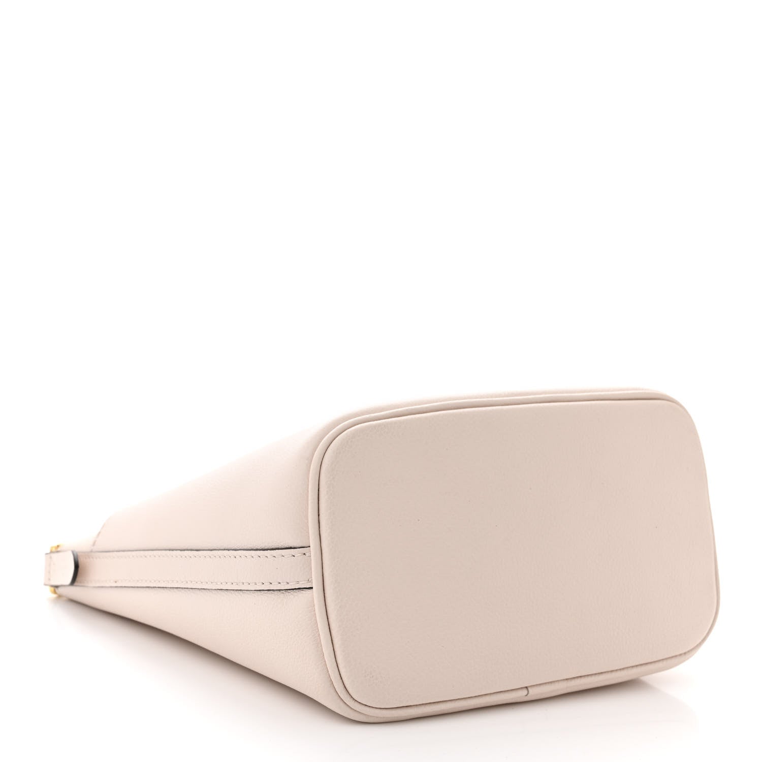 Louis Vuitton Grained Calfskin Lock and Walk Bucket Quartz 4 of 15