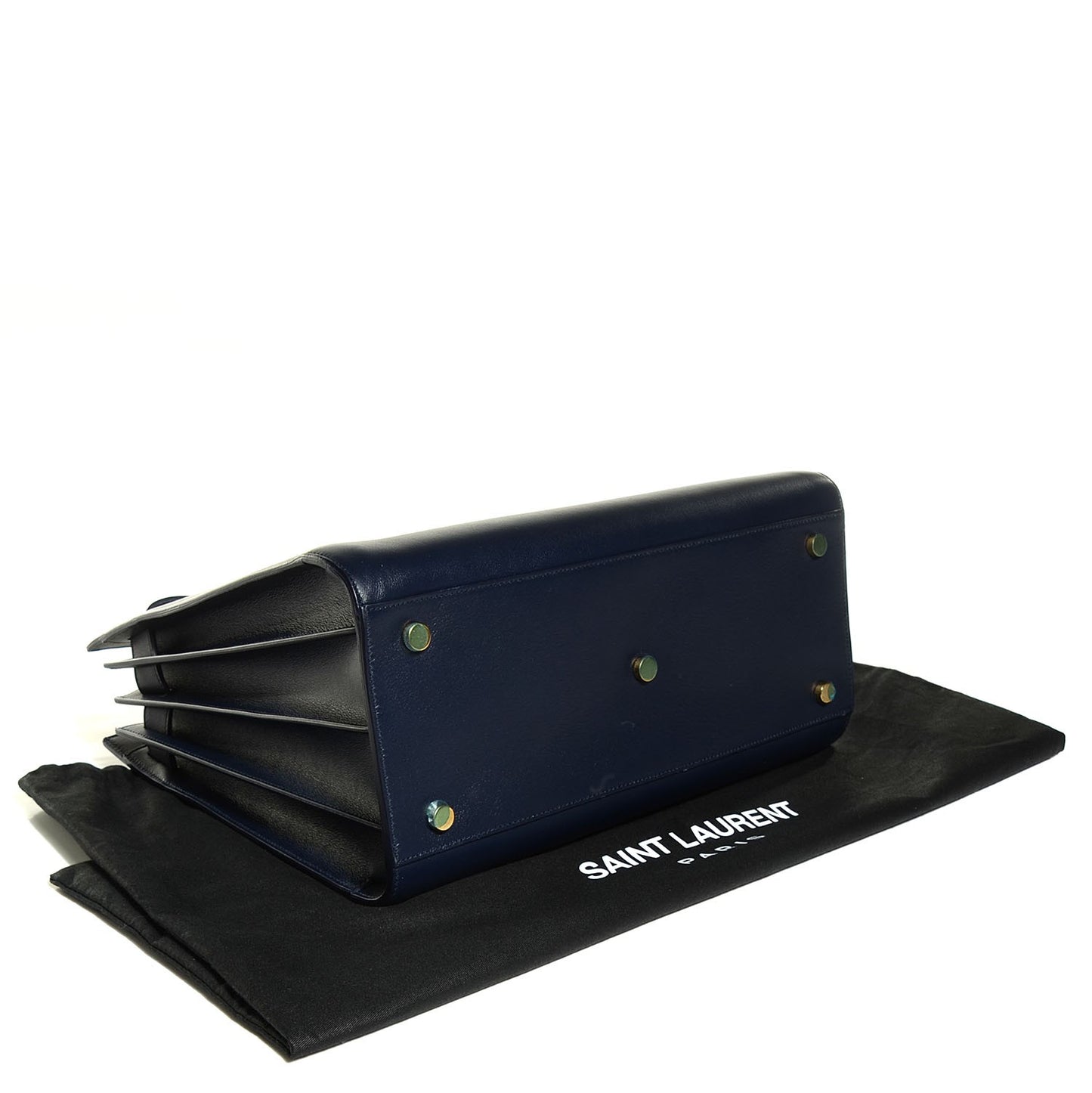 Calfskin Small Sac De Jour Navy
