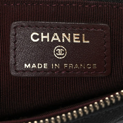 Chanel Caviar Quilted Classic Flat Wallet Pouch Black 6 of 11