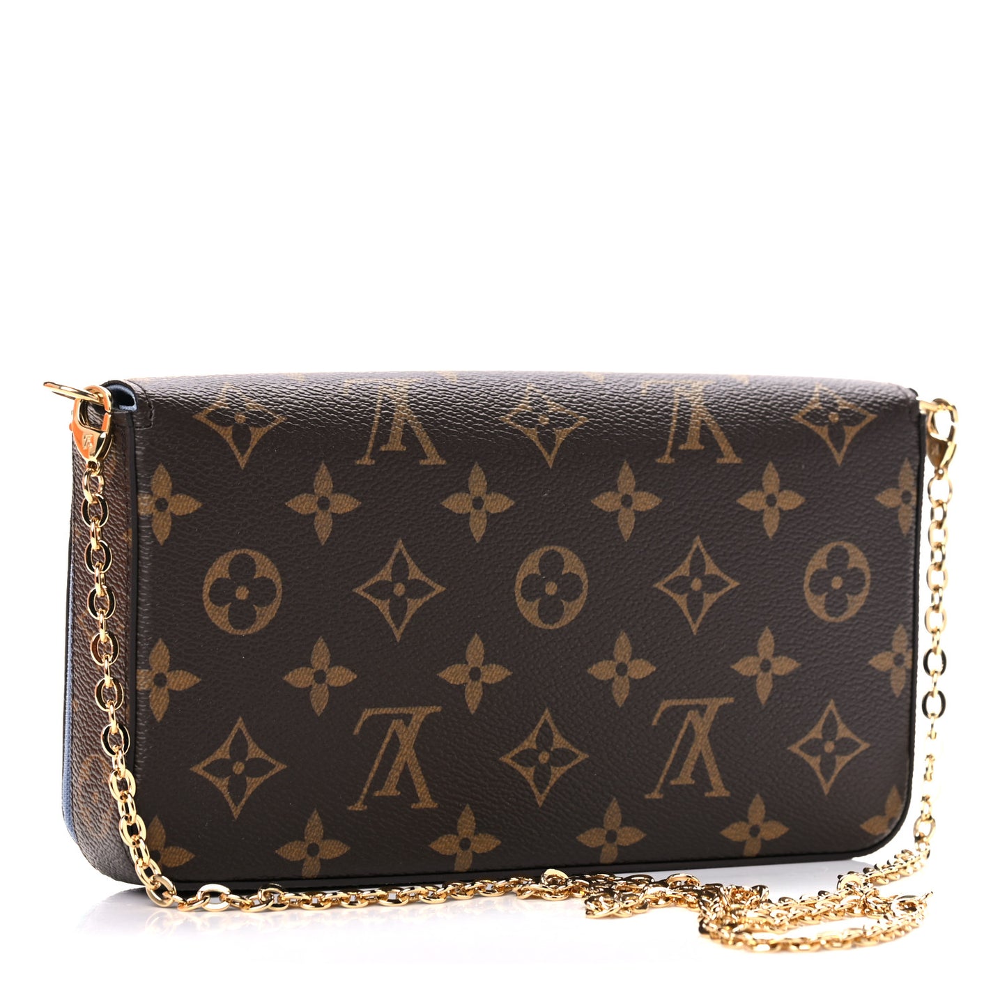 Monogram 2021 Christmas Animation China Wall Pochette Felicie Chain Wallet Myosotis Blue