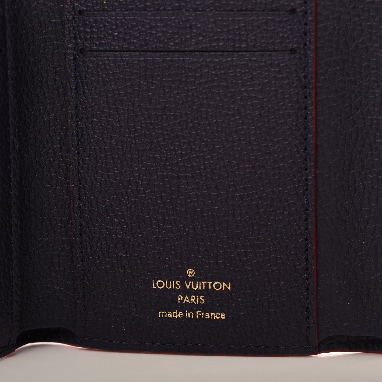 Louis Vuitton Empreinte Victorine Wallet Marine Rouge 6 of 7