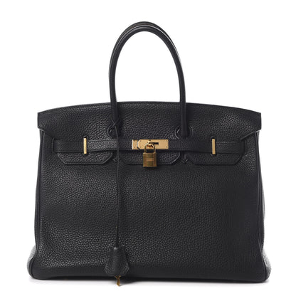 Hermes Togo Birkin 35 Black 1 of 17