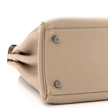 Hermes Togo Kelly Retourne 32 Gris Tourterelle 9 of 11