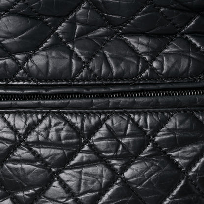 Chanel Distressed Lambskin Vintage Ligne Lady Braid Tote Black 16 of 16