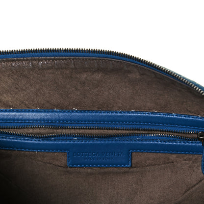 Bottega Veneta Nappa Intrecciato Nodini Crossbody Messenger Blue 11 of 11
