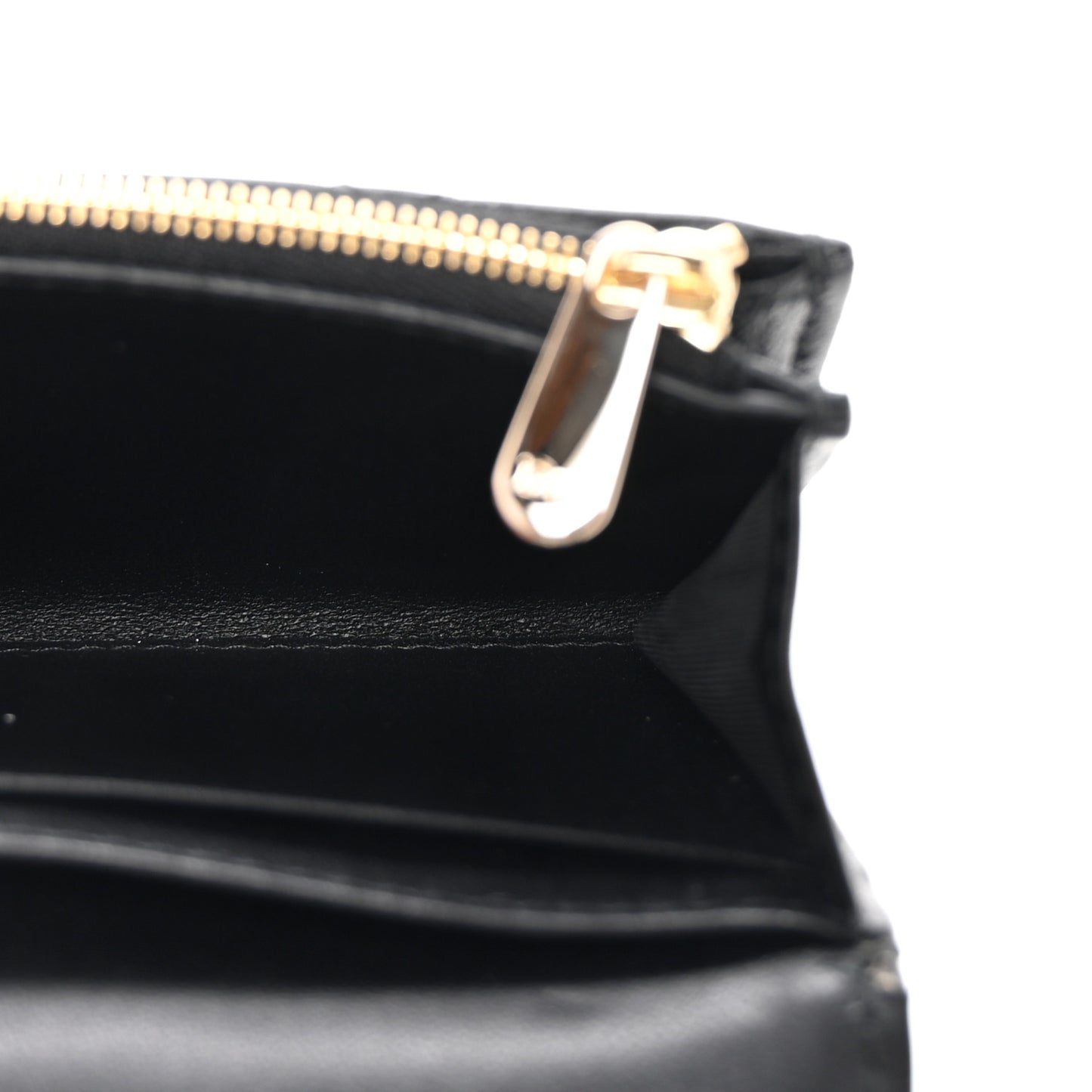 Lambskin Cannage My Dior Glycine Wallet Black