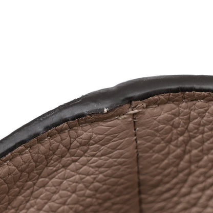 Louis Vuitton Calfskin Monogram On My Side MM Greige 11 of 11