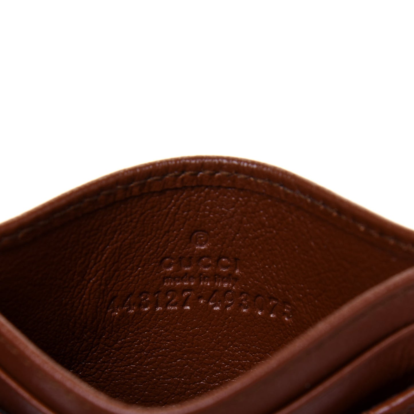 Azalea Calfskin Matelasse Diagonal GG Marmont Card Holder Cuir