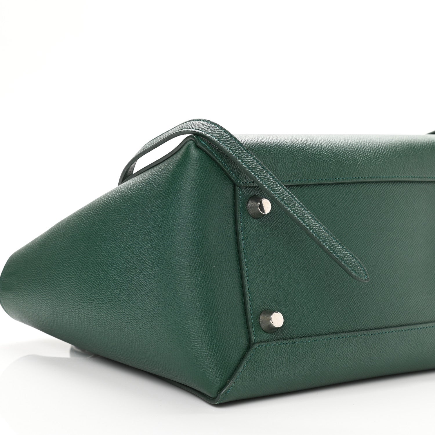 Celine Grained Calfskin Mini Belt Bag Light Emerald 10 of 11