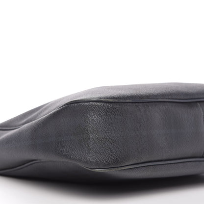 Burberry Haymarket Check Shoulder Bag Blue Black 6 of 9