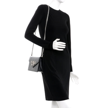 Prada Soft Calf Logo Crossbody Nero Black 2 of 7