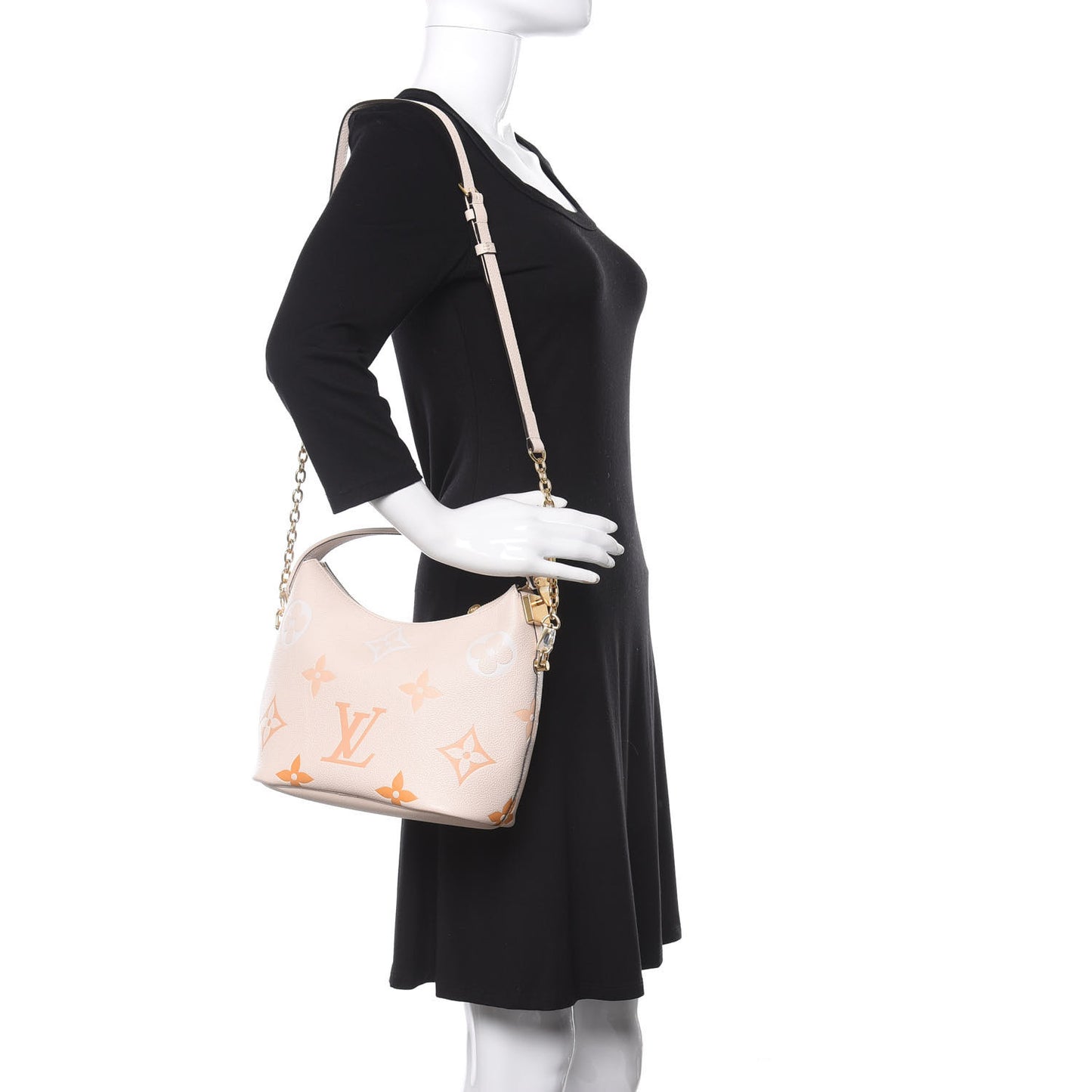 Empreinte Monogram Giant By The Pool Marshmallow Hobo Cream Saffron