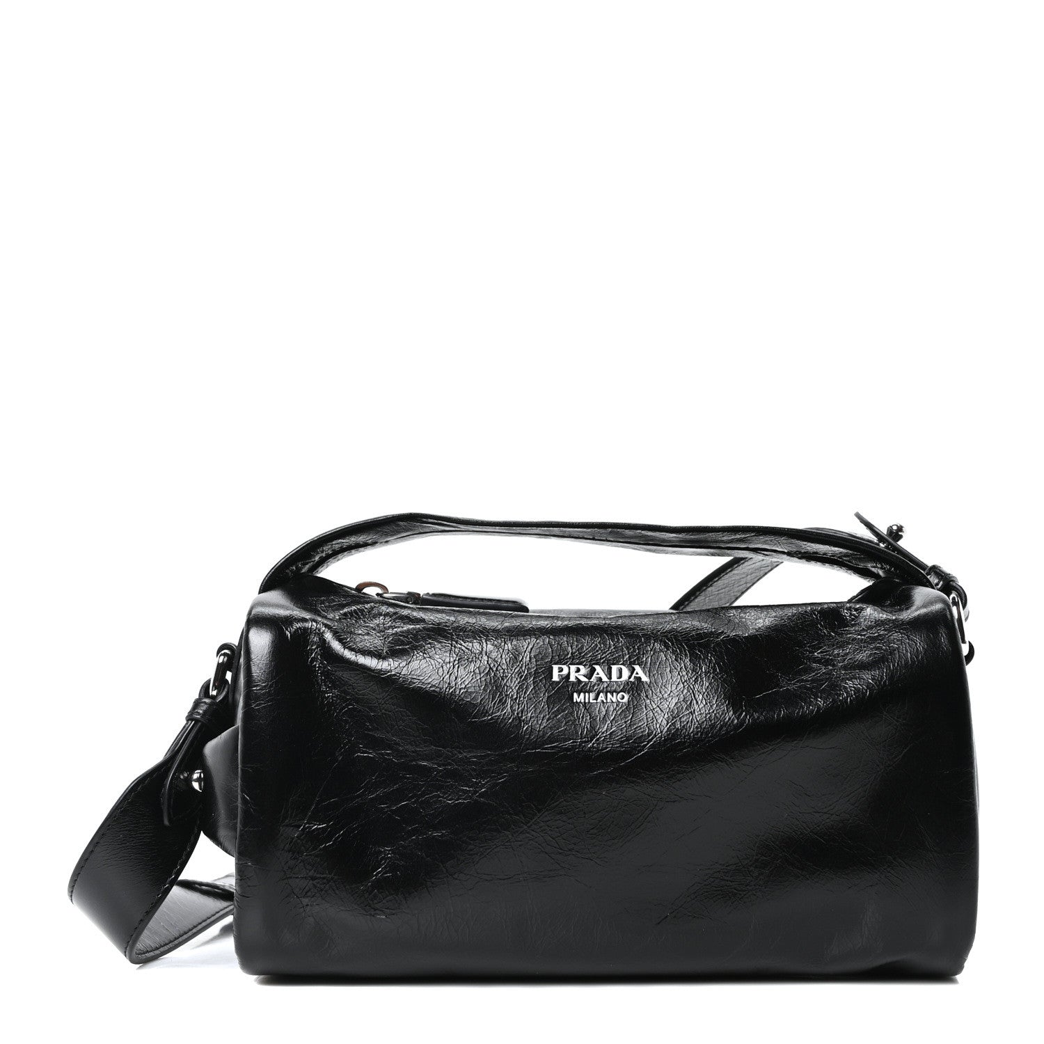 Prada Soft Lux Calfskin Shoulder Bag Black 1787382 – FASHIONPHILE Prada Soft Lux Calfskin Shoulder Bag Black 1787382 – FASHIONPHILE