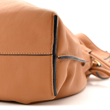 Loewe Calfskin Mini Flamenco Knot Clutch Warm Desert 10 of 11