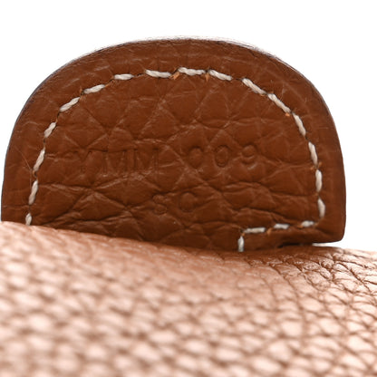 Hermes Taurillon Clemence Evelyne III PM Gold 7 of 11