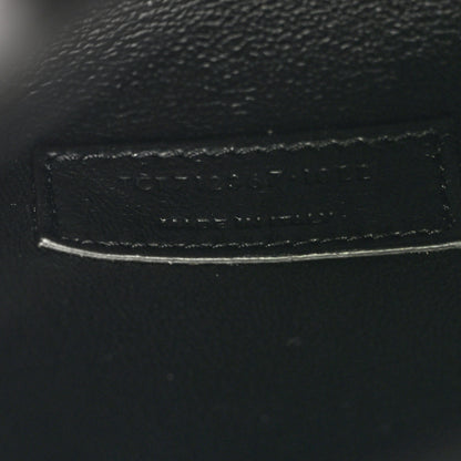Saint Laurent Calfskin Crocodile Embossed Paris Mini Toy Shopper Tote Black 7 of 10