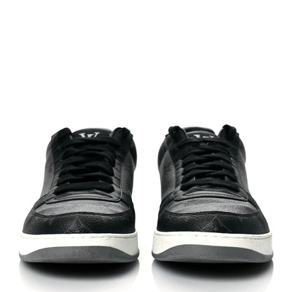 Louis Vuitton Reverse Monogram Eclipse Mens Rivoli Sneakers 8 Black 2 of 9