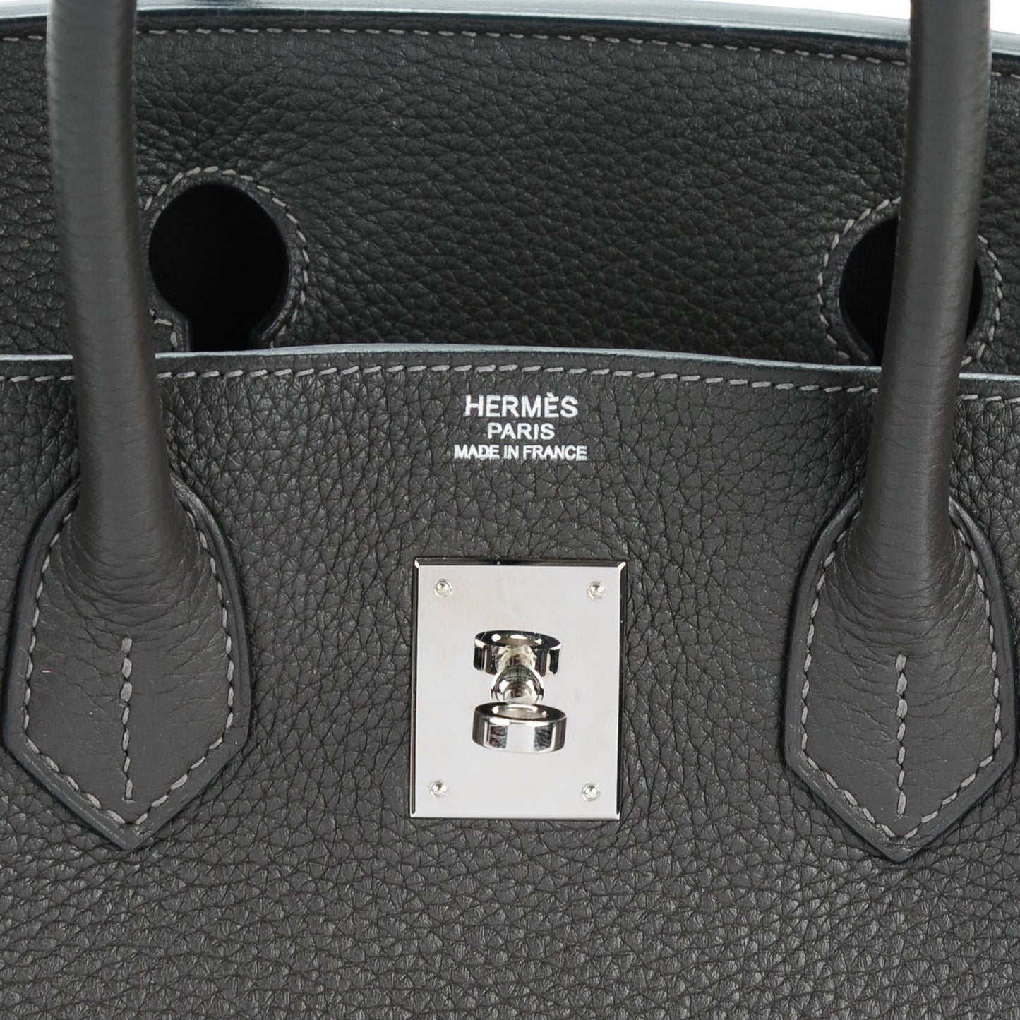 Taurillon Clemence Birkin 30 Graphite