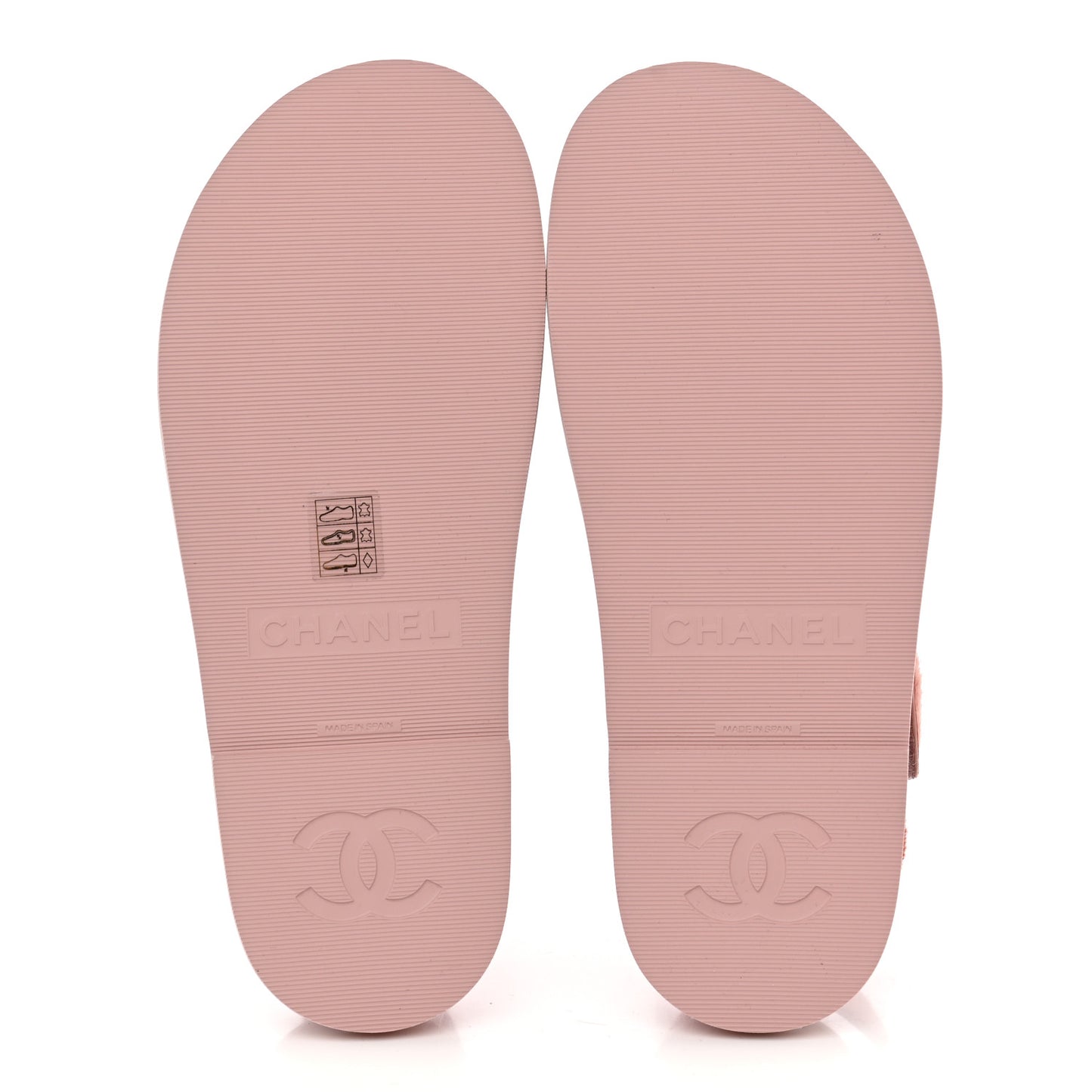 Calfskin Hair Suede Shearling Dad Sandals 38 Light Pink