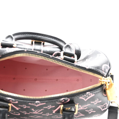 Louis Vuitton Monogram Fall for You Speedy Bandouliere 25 Black 5 of 9