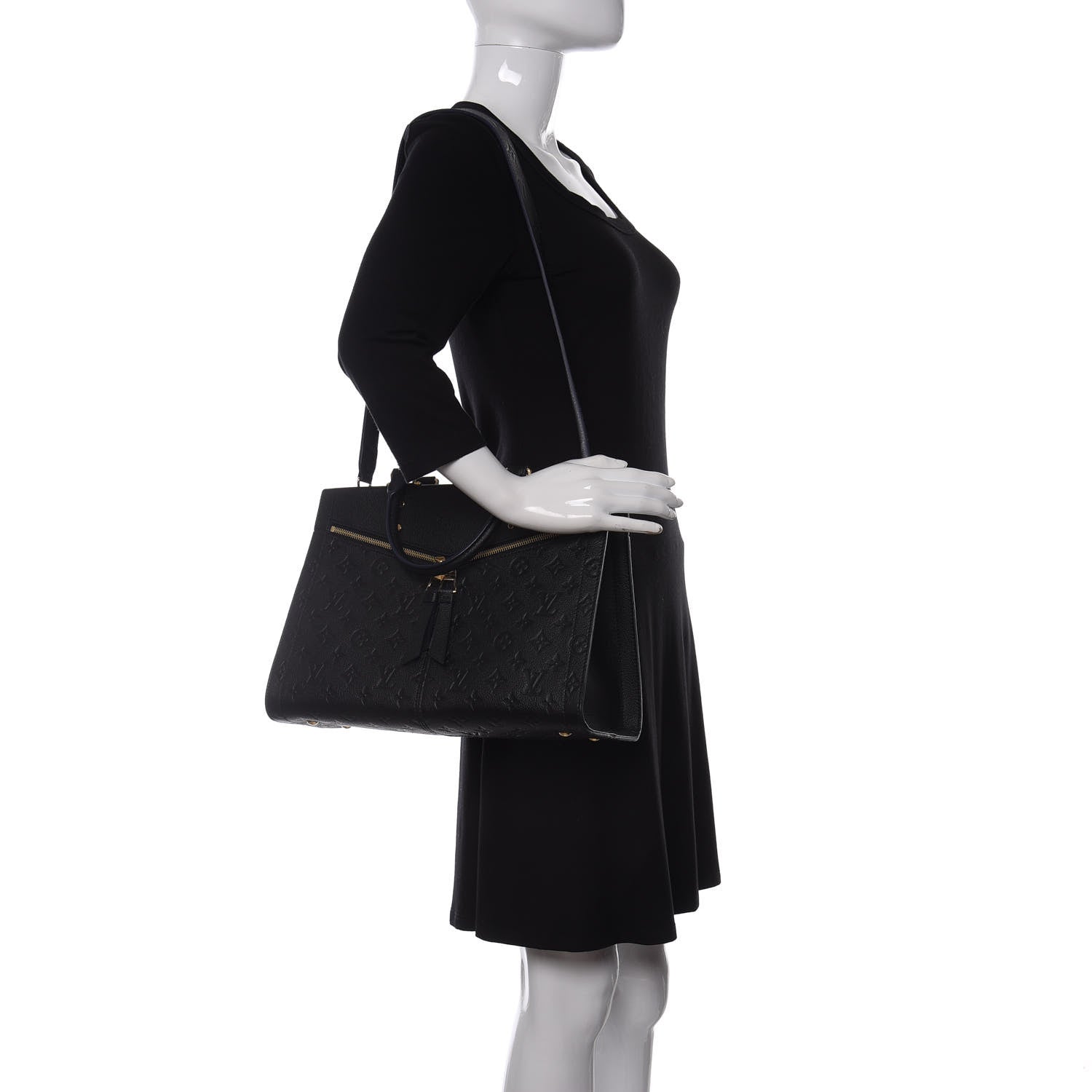 Louis Vuitton Empreinte Sully PM Black 2 of 9