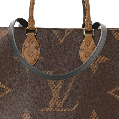 Louis Vuitton Reverse Monogram Giant Onthego MM 7 of 9