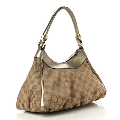 Gucci Monogram Medium D Gold Ring Hobo Gold 3 of 17