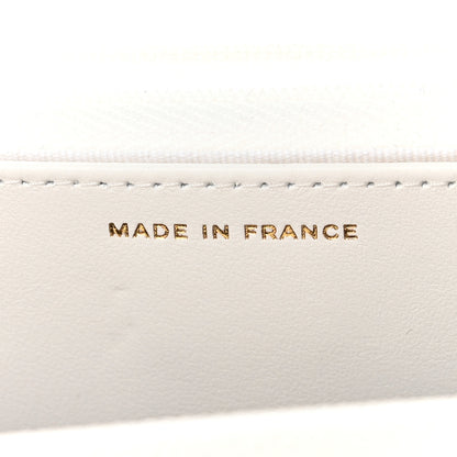 Chanel Caviar Quilted Wallet On Chain WOC White 7 of 12