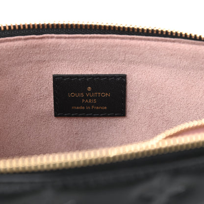 Louis Vuitton Lambskin Embossed Monogram Coussin PM Black 8 of 13