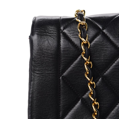 Chanel Lambskin Quilted Small Single Flap Bag Black 12 of 15