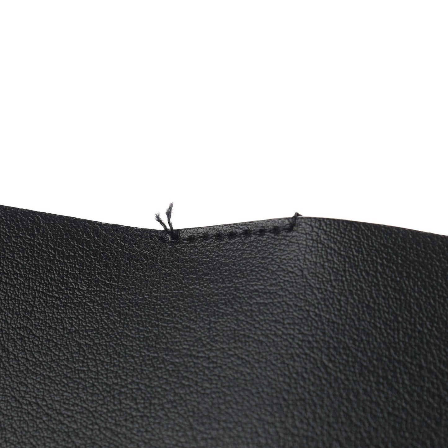 Calfskin Large Shopping Tote Black