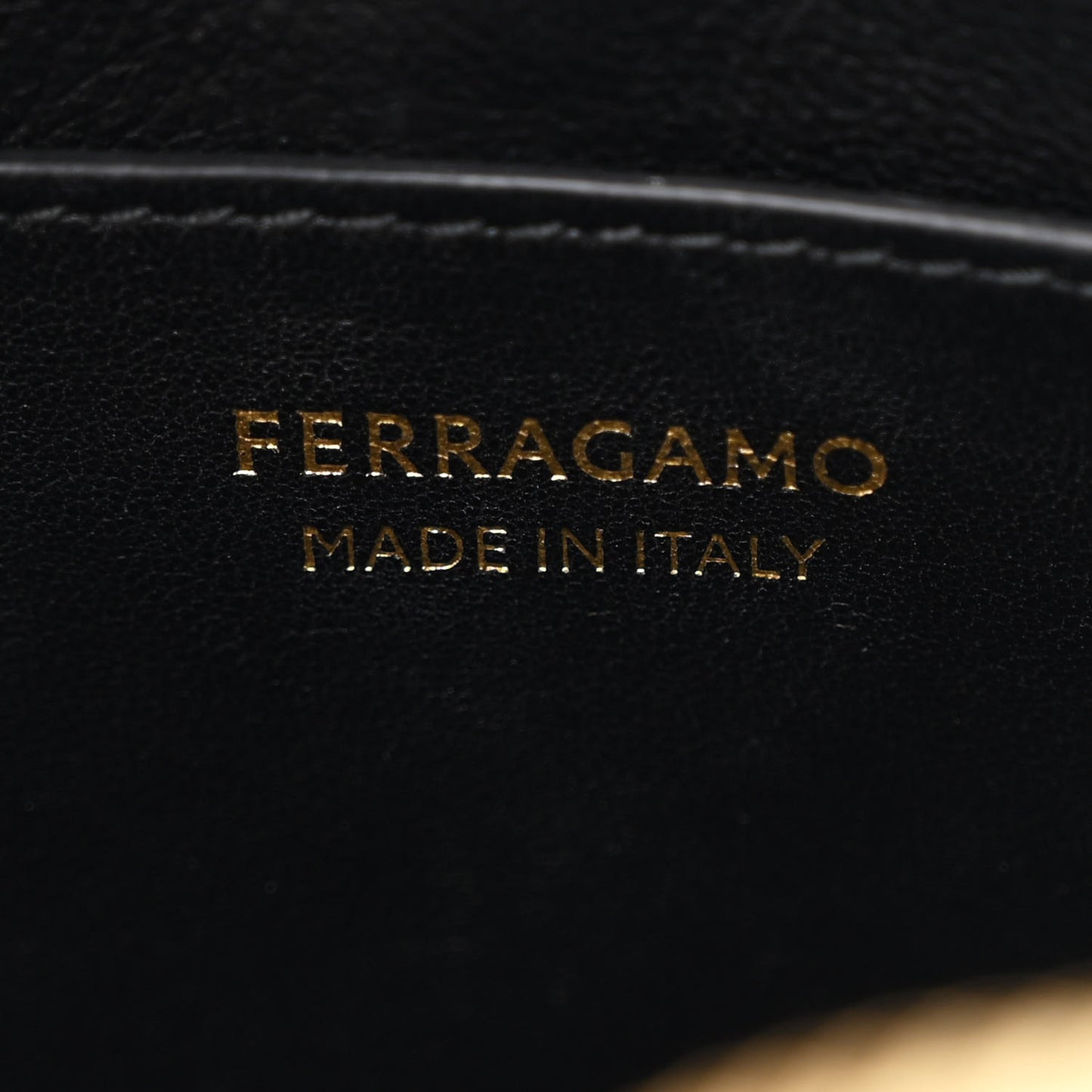 Calfskin Travel Camera Crossbody Bag Black