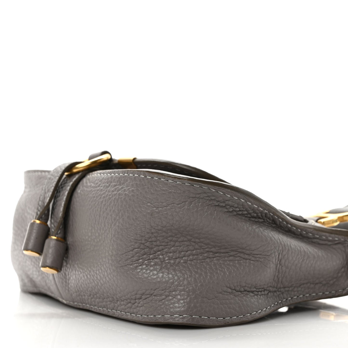 Calfskin Mini Marcie Satchel Cashmere Grey
