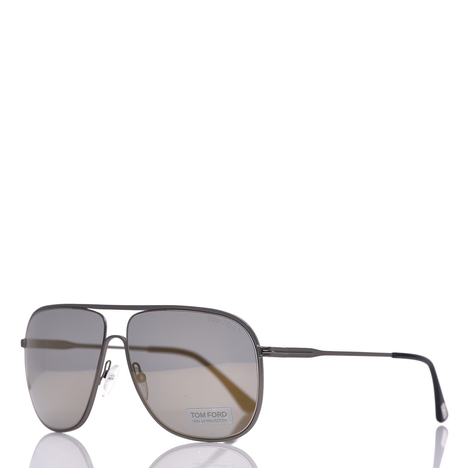 Tom Ford Dominic Aviator Sunglasses TF451 Silver 1 of 8