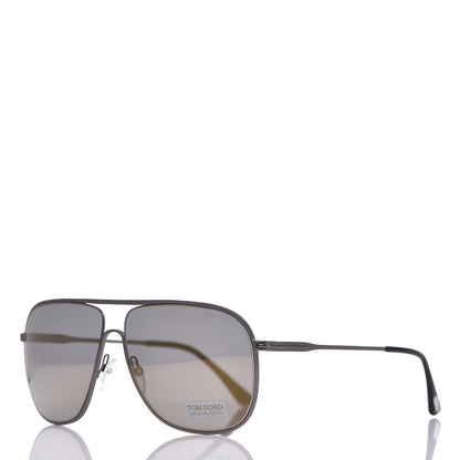 Tom Ford Dominic Aviator Sunglasses TF451 Silver 1 of 8
