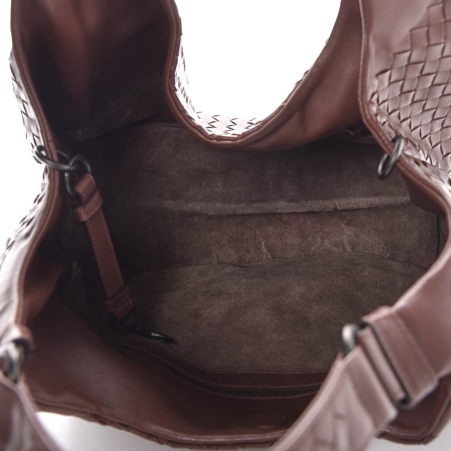 Bottega Veneta Nappa Intrecciato Medium Campana Hobo Truffle 5 of 9