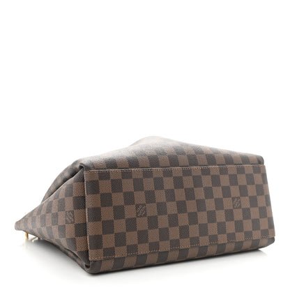 Louis Vuitton Damier Ebene Odeon Tote MM Black 4 of 7
