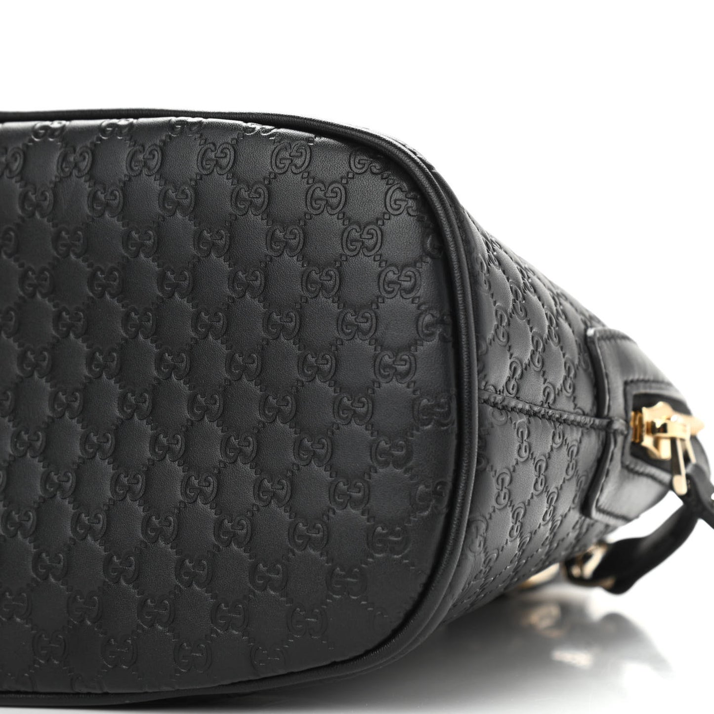 Microguccissima Mini Dome Bag Black