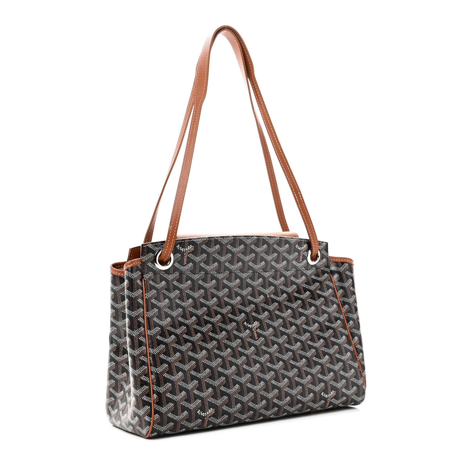 Goyard Goyardine Rouette PM Black Gold 3 of 9